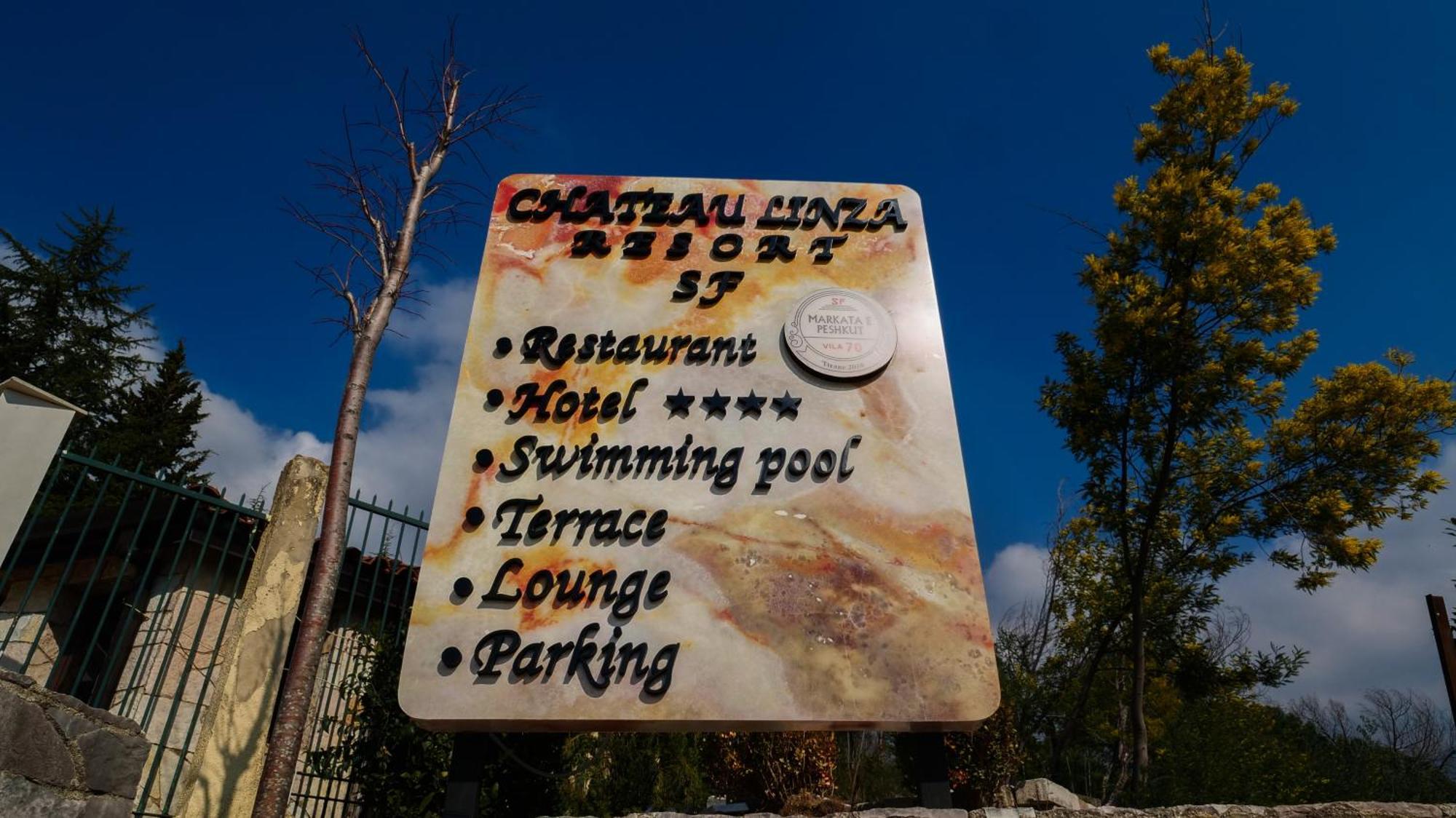 Chateau Linza Resort Tirana Zewnętrze zdjęcie